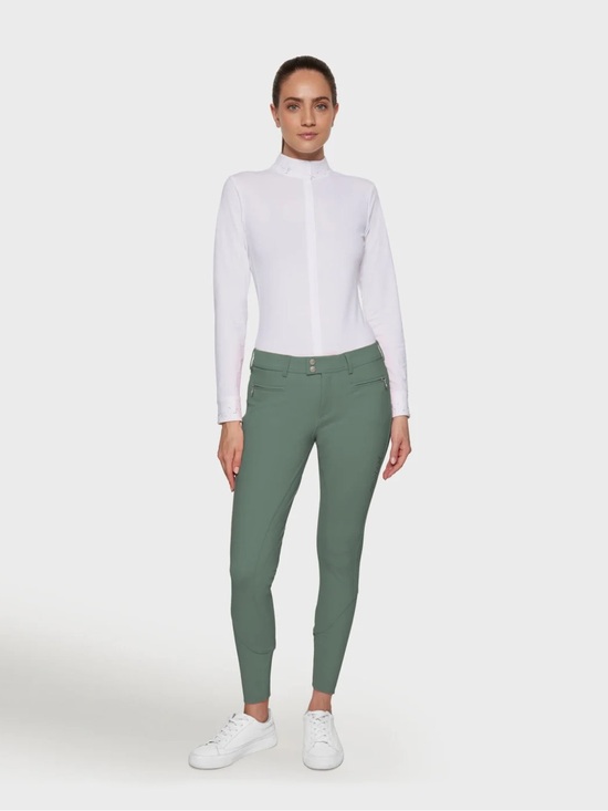 Samshield Pants - Samshield Adele Breeches in Pistachio - FR 42 / US 32